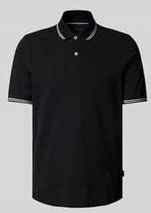 Regular Fit Poloshirt mit Label-Detail