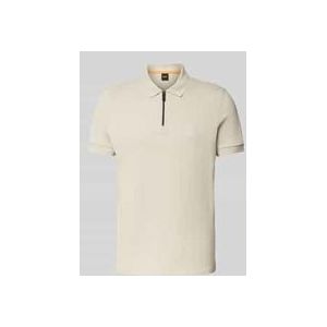 Poloshirt mit Label-Patch