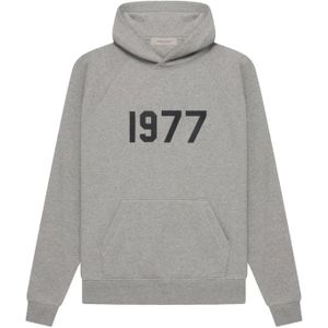 Fear of God Essentials 1977 Hoodie - Unisex - Dark Oatmeal - EUXL