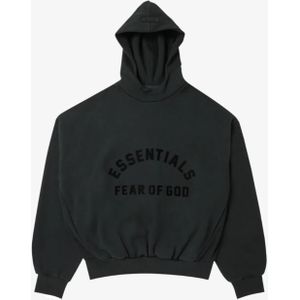 Fear of God Essentials Arch Logo Hoodie - Unisex - Jet Zwart - EUXS