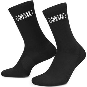 2-Pack Tennis Crew Sokken - Unisex - Zwart - EUBlack / 38-42