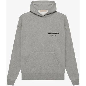 Fear of God Essentials Hoodie - Unisex - Dark Oatmeal - EUXS
