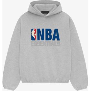 Fear of God Essentials NBA FW24 Hoodie - Unisex - Light Heather - EUXS