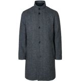 SELECTED HOMME - RAINAR - Wollen Jas - Regular Fit - Krijtstreep