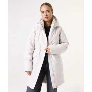 GARCIA - Technische Parka - Wit - Halflange Jas - Waterafstotend