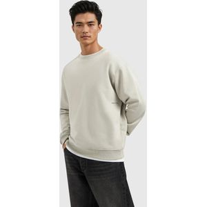 Pure Path - Trui - Wit - Loose Fit Crewneck - 25030309