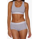 Boxershort Chicamala Women Solid Grey Grey 