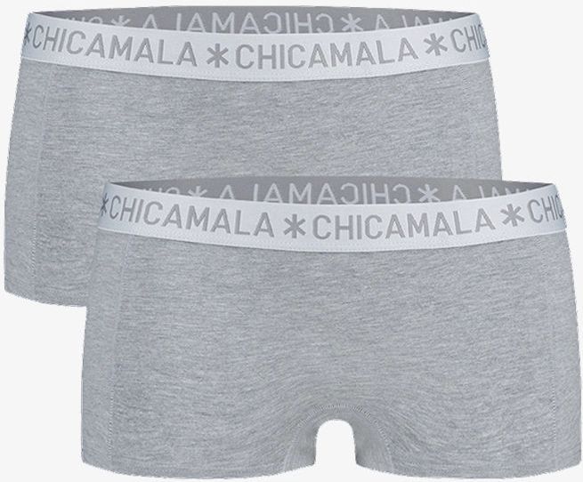 Boxershort Chicamala Women Solid Grey Grey 