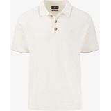 Fynch-Hatton - Poloshirt - Groen - Katoen/Linnen - Regular Fit