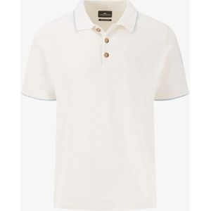 Fynch-Hatton - Poloshirt - Groen - Katoen/Linnen - Regular Fit