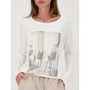 Monari T-shirt LM Pullover off-white