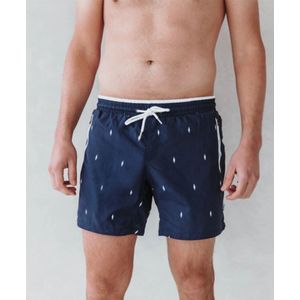 Coral Beachwear - The Deep - Zwembroek - Donkerblauw - Sneldrogend