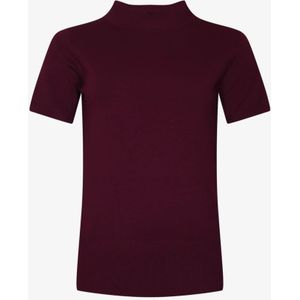 B Femme the Label - Mayra - Mock Neck Trui - Bordeaux