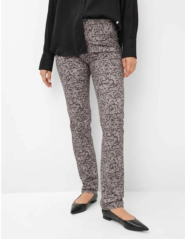 BRAX - Style Mary - Broek - Grijs Dessin