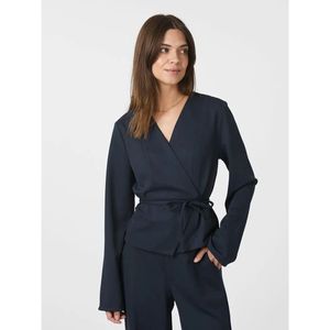 Neo Noir Wrap Top Simmi