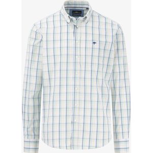 Fynch-Hatton - Ref.1513 5350 - Overhemd - Gedurfde Combi Checks - Lange Mouwen - Ademend Stof