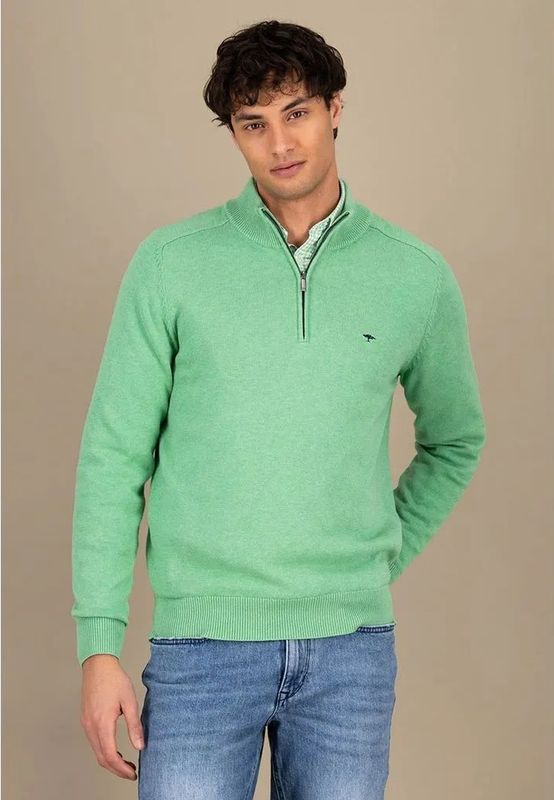 Fynch-Hatton - Supersoft - Half Rits Trui