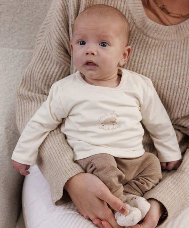 Feetje - Sleepy Sheepy Longsleeves - Ecru - Unisex Longsleeve