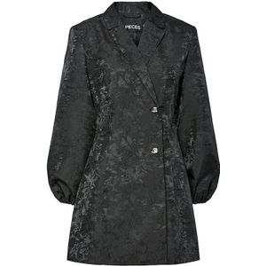 PIECES - Blazer Jurk Maria Jacquard - Zwart
