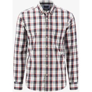 Fynch-Hatton Overhemd Geblokt Casual Fit