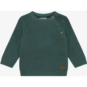 Babyface - Gebreide Trui - Groen - Grof Gebreid