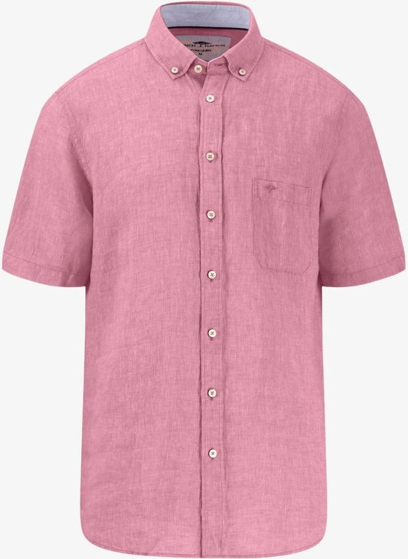 Fynch Hatton - Premium Linen - Overhemd - Korte Mouwen