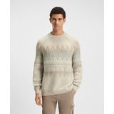 Boss - Karombo 10274230 - Trui - Relaxte Pasvorm - Ronde Hals - Lange Mouwen