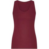Singlet - Dubbel Gevoerd - Velvet - Rood