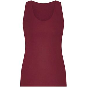 Singlet - Dubbel Gevoerd - Velvet - Rood