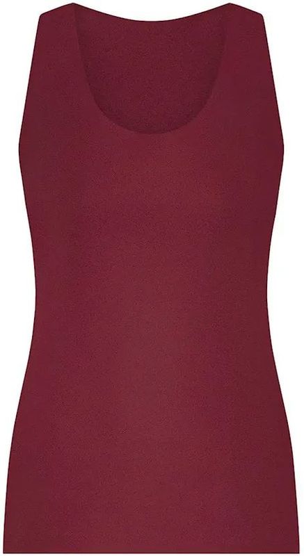 Singlet - Dubbel Gevoerd - Velvet - Rood
