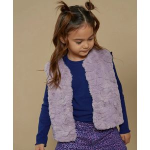 Jubel - Wild Soul - Gilet - Lila - Reversible Teddy