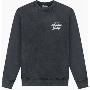Malelions Gallery Sweater - Acid Wash XS