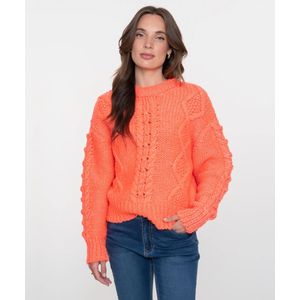 Geisha - Gebreide Trui - Koraalrood