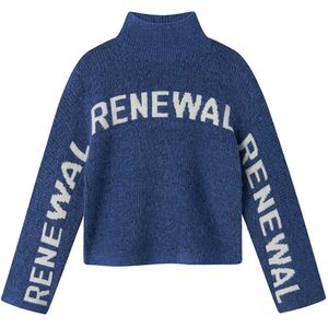 Gebreide Trui - Regular Fit - Hoge Hals - Lange Mouwen