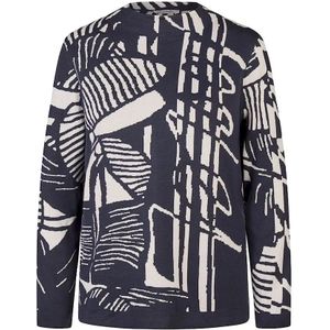 Barbara Lebek - Trui - Blauw - Allover Print