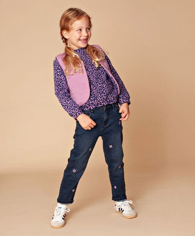 Stains & Stories meisjes jeans - Medium denim