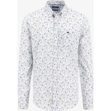 Fynch Hatton - Structured Print Mix - Overhemd - Lange Mouwen