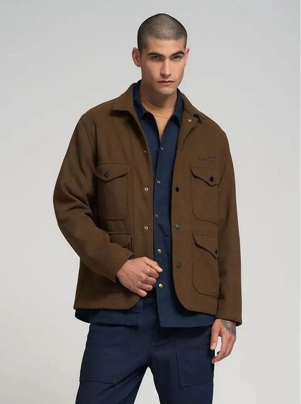 Replay  REGULAR M8495.000.85314  Jassen  heren Bruin