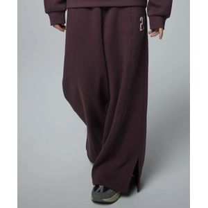 Broek - Wide Leg - Geborstelde Sweatstof - Zacht - Trendy