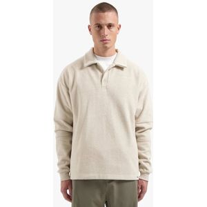 Croyez - Fleece Polo Sweater - Sand