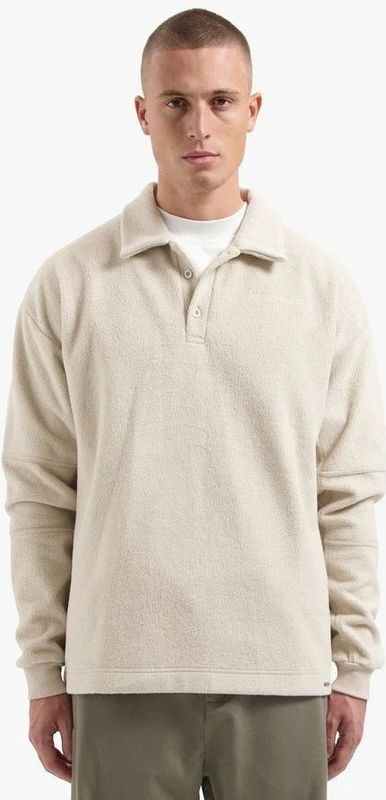 Croyez - Fleece Polo Sweater - Sand