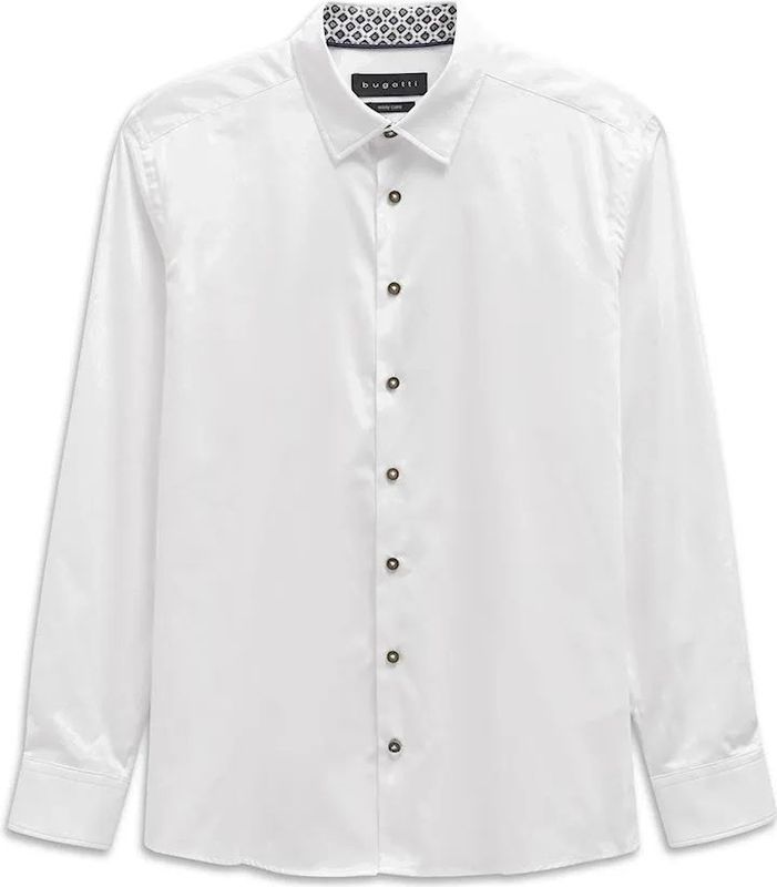 Bugatti clothing Casual Heren Overhemd Lange mouw