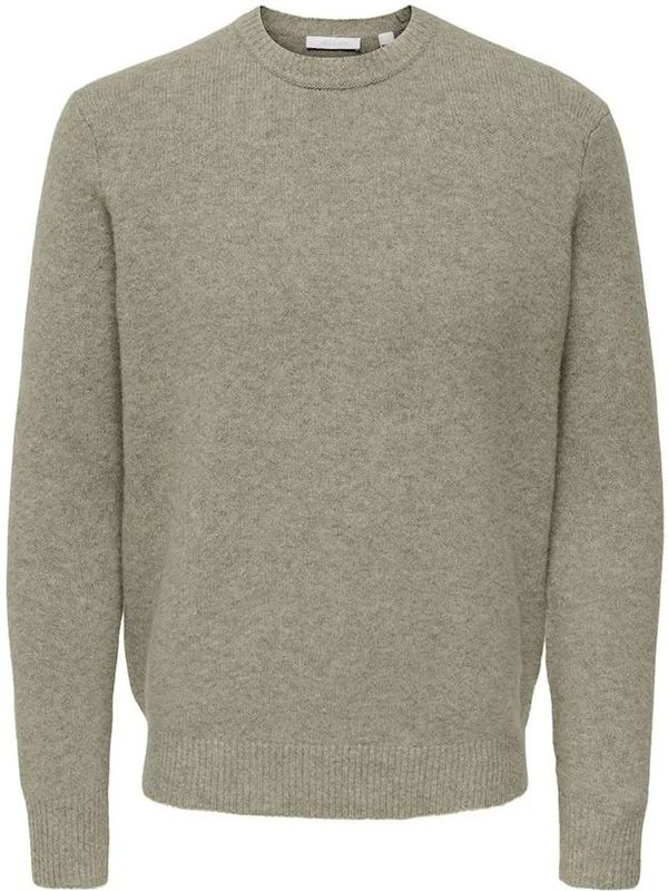 Only & Sons - Onsray - Trui - Dark Grey Melange - Regular Fit