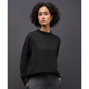 STREET ONE - Chiffon Blouse - Zwart