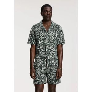 Shiwi - Overhemd - Donkergroen - Ted Starfish