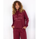 Soyaconcept Sweatshirt 'BANU 256'  pastelrood / donkerrood