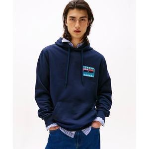 Tommy Hilfiger - Flag Play - Hoodie - Blauw - Biologisch Katoen