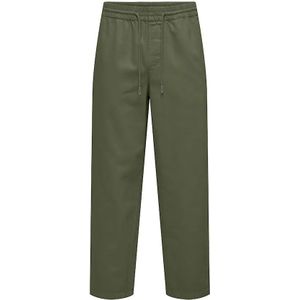 ONLY & SONS - ONSTIMES LOOSE 0348 PANT - Broek - Groen
