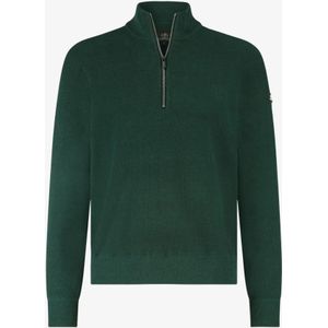 Bluefields - Half Zip Trui - Donker Groen