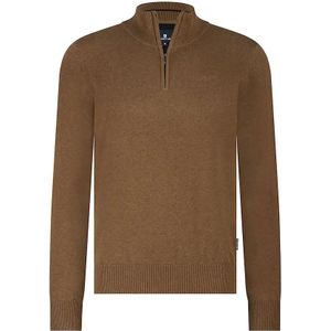 State of Art Half Zip Trui Effen